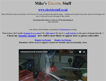 Tablet Screenshot of electricstuff.co.uk